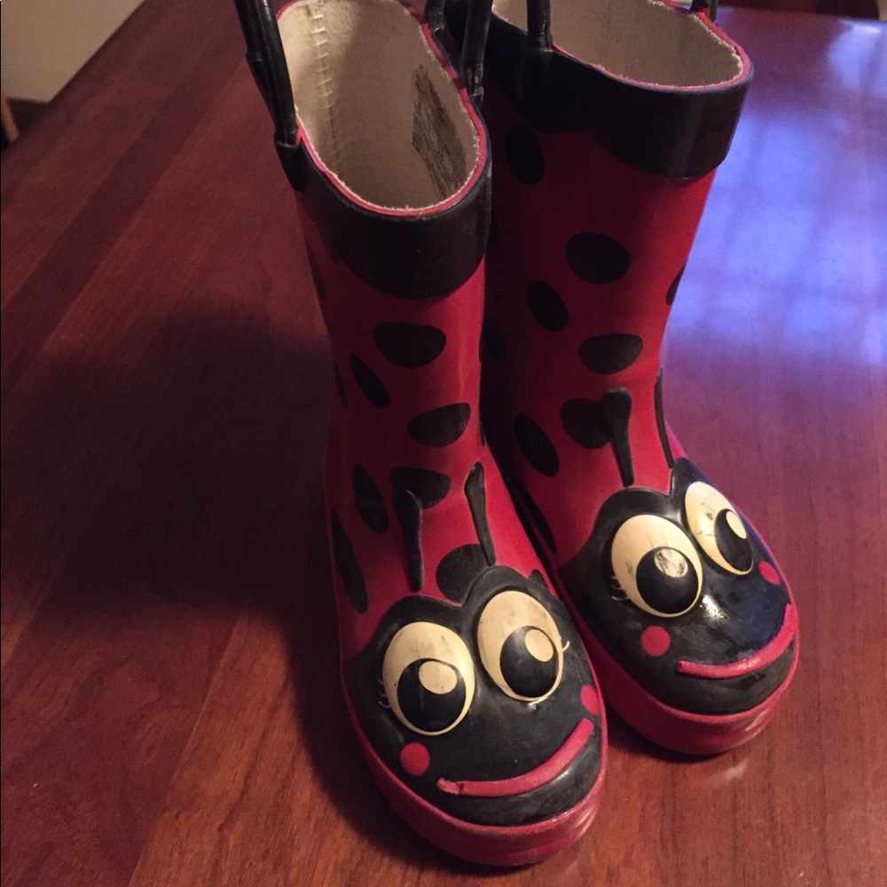 Western Chief Ladybug Rainboots - Toddler 8
